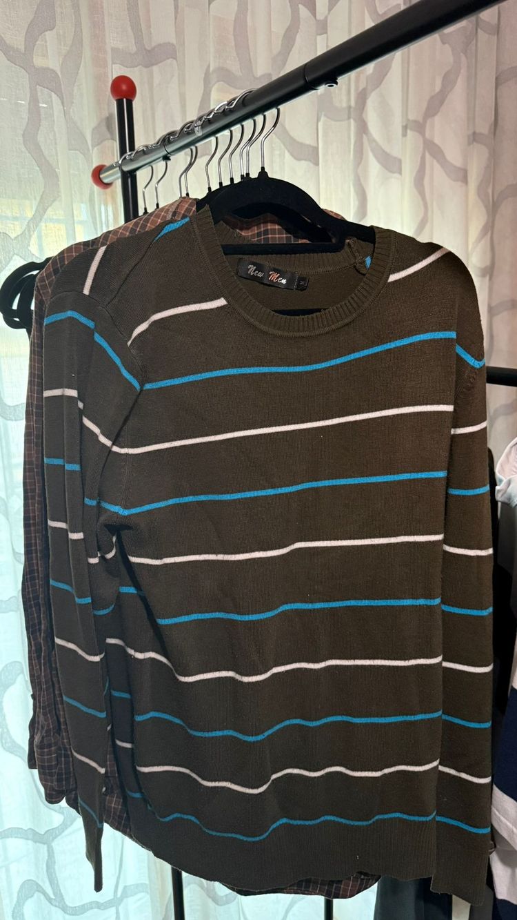 Striped Long Sleeve Sweater